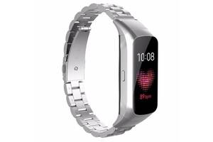 Ремешок Steel Strap для Samsung Galaxy Fit R370 Silver