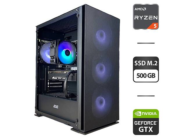 Сборка под заказ: 2E Gaming Virtus Neo G3301N Tower NEW / AMD Ryzen 5 3600 NEW (6 (12) ядра по 3.6 - 4.2 GHz) / 16 GB...