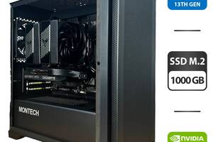 Сборка под заказ: новый компьютер Montech Air 100 Lite Black Tower / Intel Core i5-13600KF (14 (20) ядер по 2.6 - 5.1...