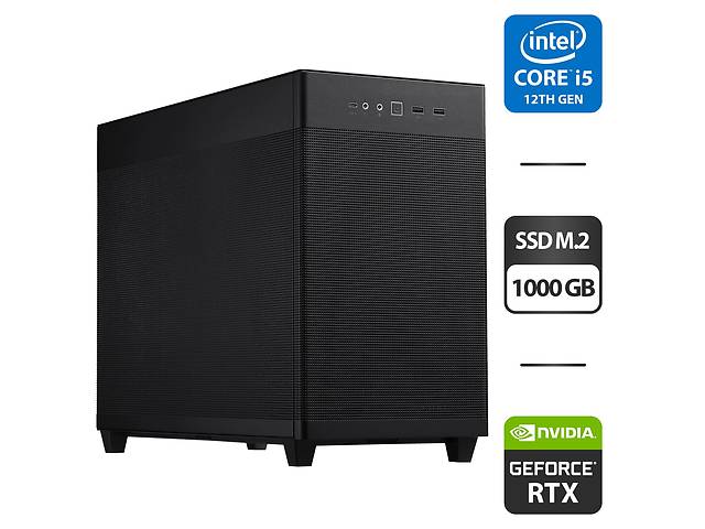 Под заказ новый ПК Asus Prime AP201 Black Tower/ i5-12400F/ 16GB RAM/ 1000GB SSD/ GeForce RTX 3070 8GB