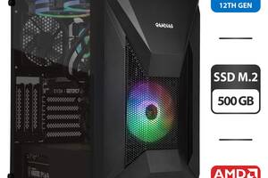 Під замовлення новий ПК Gamdias Athena E1 Elite Black Tower/i3-12100F/16GB RAM/500GB SSD/Radeon RX 590 8GB