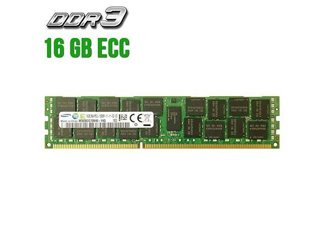 Серверная оперативная память Samsung / 16 GB / 2Rx4 PC3L-12800R / DDR3 ECC / 1600 MHz