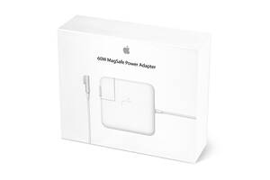 Сетевое зарядное устройство для Apple MagSafe 60W (MC461CHA/A1344)- белый