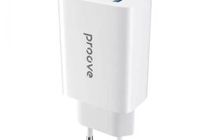 Сетевое зарядное устройство СЗУ Proove Rapid 30W (2 USB + Type-C) (white)