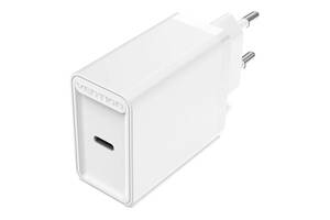 Сетевое зарядное устройство Vention USB Type C + QC4.0 20W White (FADW0-EU)