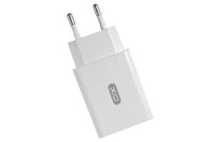 Сетевое зарядное устройство XO L36 Single USB QC3.0 18W 3A + cable Micro White (Код товара:24432)
