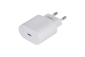 Сетевое зарядное устройство XO L81B EU PD 20W USB Power Adapter для телефонов Apple Type C Белый цвет