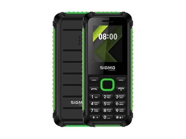 Sigma mobile X-Style 18 Track Black-Green (Код товара:11586)