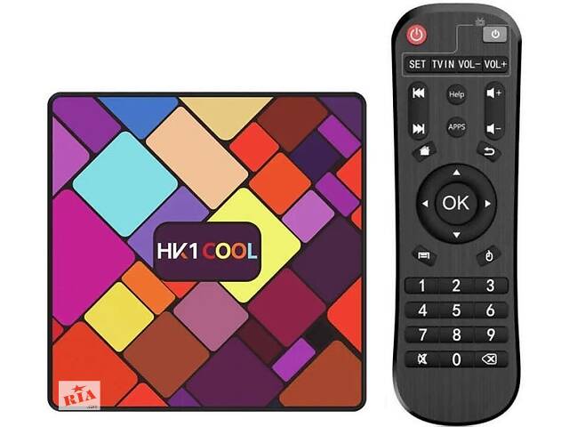 Смарт приставка (Smart TV) медіааплеєр Andorid 8.1 з HDR та 4K/60fps XPROCAST HK1 2GB/16GB