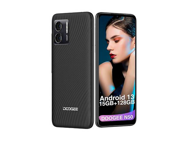 Смартфон DOOGEE N50 8/128gb Black