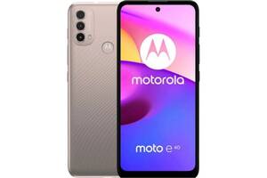 Смартфон Motorola Moto E40 4/64GB Pink Clay Global UA (Код товара:22886)
