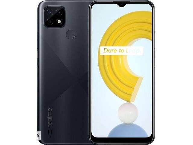 Смартфон Realme C21 4/64GB Dual Sim Cross Black UA (Код товара:22659)