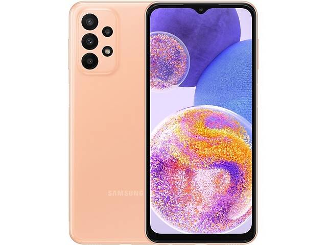 Смартфон Samsung Galaxy A23 6/128GB Orange (SM-A235FZOKSEK) UA (Код товара:20477)