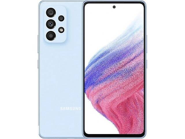 Смартфон Samsung Galaxy A53 6/128GB Light Blue (SM-A536ELBDSEK) UA (Код товару:20611)