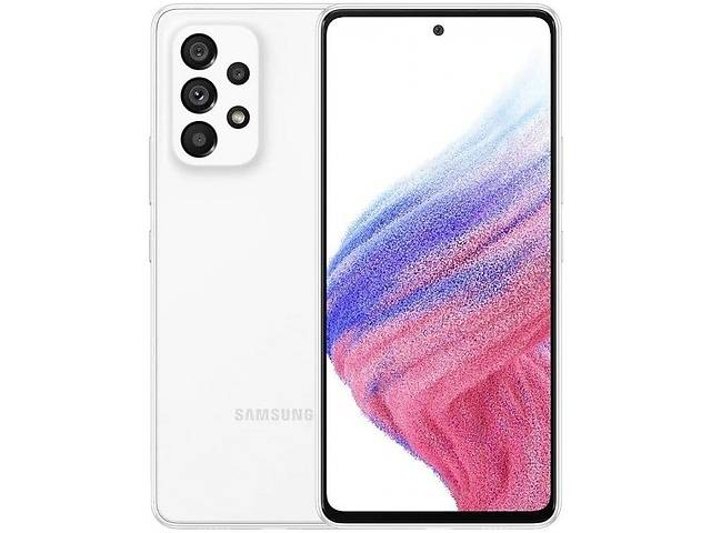 Смартфон Samsung Galaxy A53 6/128GB White (SM-A536EZWDSEK) UA (Код товару:20616)