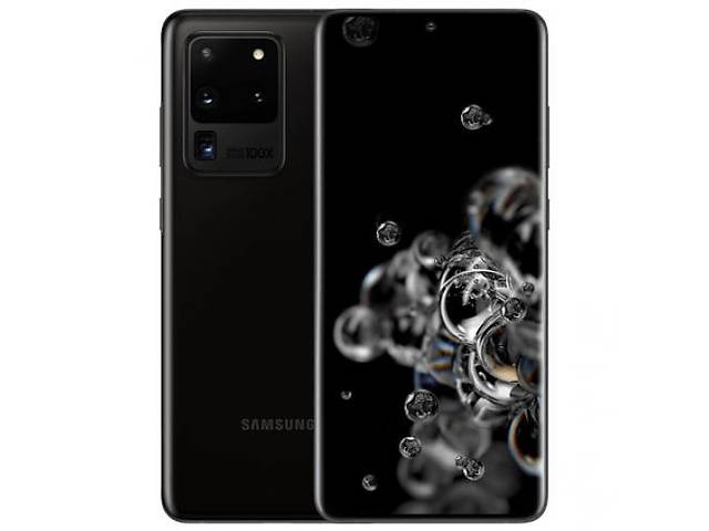Смартфон Samsung Galaxy S20 ULTRA 5G SM-G988U Black Snapdragon 1 Sim