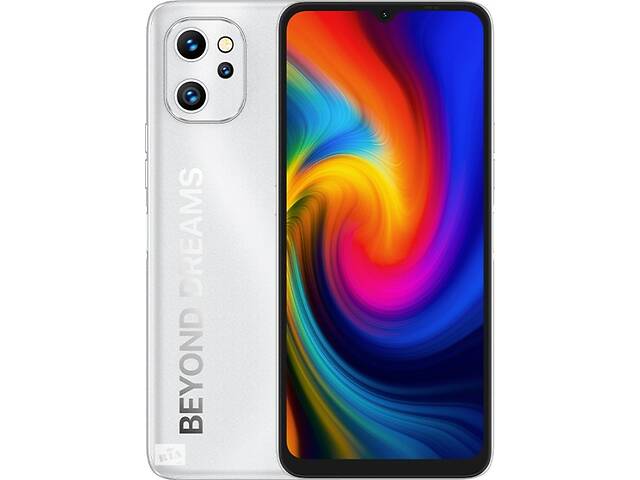 Смартфон Umidigi F3S 6/128GB Dual Sim Matte Silver