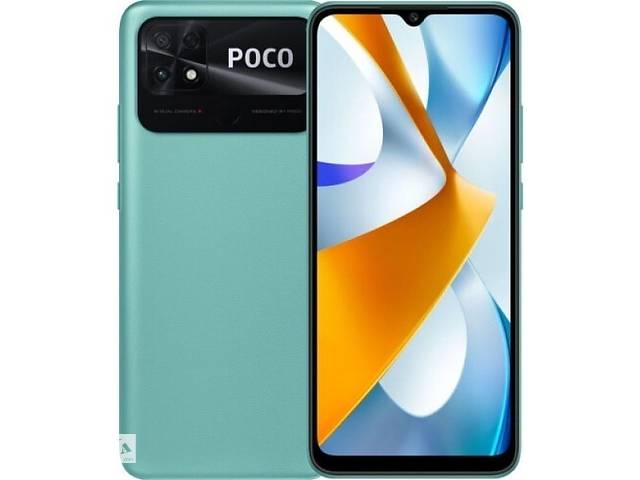 Смартфон Xiaomi Poco C40 3/32GB Coral Green Global UA (Код товара:22879)