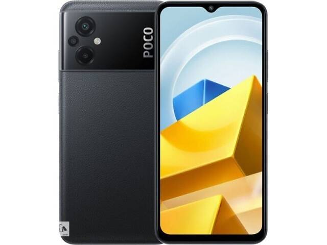 Смартфон Xiaomi Poco M5 4/128GB NFC Black Global UA (Код товара:22950)