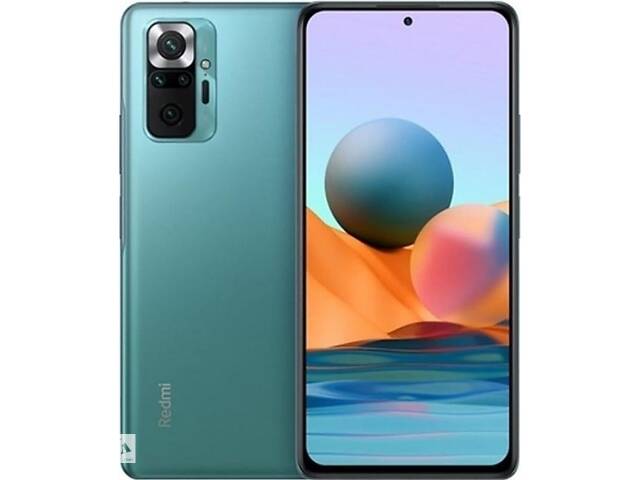 Смартфон Xiaomi Redmi Note 10 Pro 8/256GB NFC Aurora Green Global (Код товара:26626)