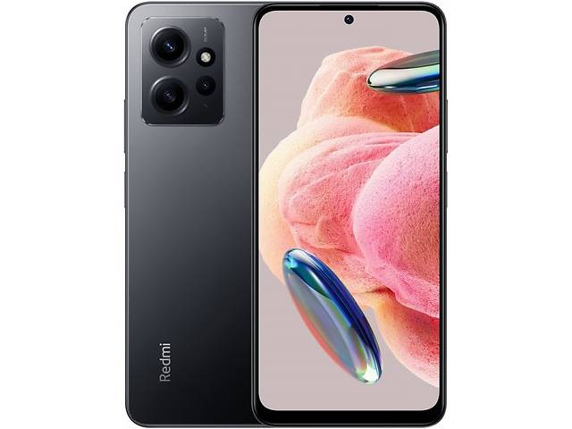 Смартфон Xiaomi Redmi Note 12 4G 6/128GB no NFC Onyx Gray Global (Код товара:29063)