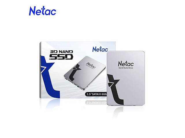 SSD 2.5” накопичувач/диск Netac 128 GB 3D SATA 3 6 GB/s