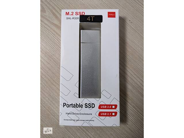 SSD 4TB Portable внешний ССД диск M.2 Type-C