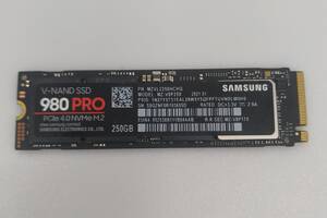 SSD накопичувач SAMSUNG M.2 980 PRO 250GB NVMe V-NAND 3bit MLC
