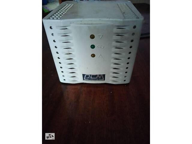 Стабілізатор напруги Powercom TCA-1200 White