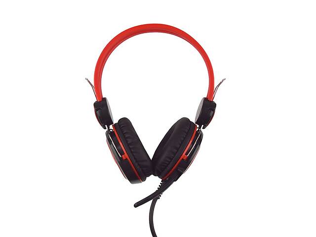 Стерео наушники Jeqang JH819 2*AUX 3.5 mm 40 мм Red