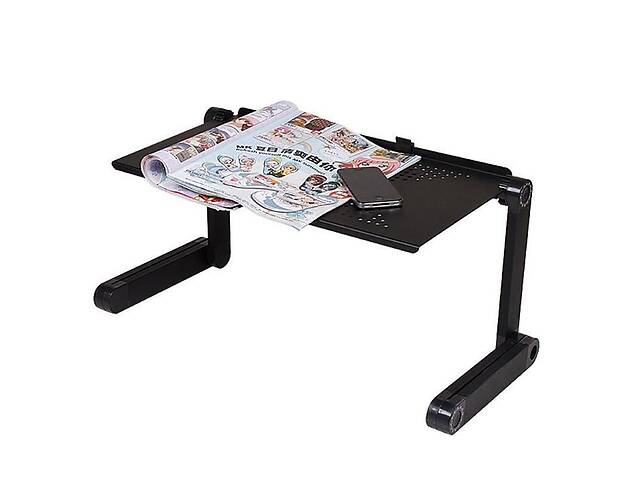 Стол-подставка для ноутбука XPRO Table T Black сплав алюминия черный (lp-90831_741)