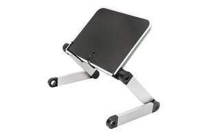 Столик для ноутбука Laptop Table Tech Buddy регулируемый с поворотными ножками и изменяемым углом поверхности