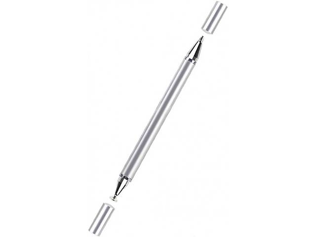 Стилус ручка Pinzheng для рисования на планшетах и смартфонах Silver (Код товара:15614)