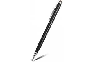 Стилус ручка Seynli 2 в 1 для планшетов и смартфонов Black (Код товара:24791)