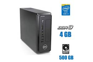 Системный блок Dell Vostro 270s SFF / Intel Core i3-3240 (2 (4) ядра по 3.4 GHz) / 4 GB DDR3 / 500 GB HDD / Intel HD...