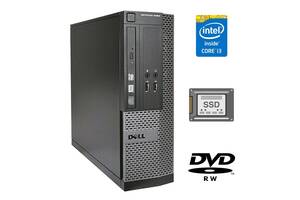 Системный блок Dell Optiplex 3020 SFF / Intel Core i3-4130 (2 (4) ядра по 3.4 GHz) / 4 GB DDR3 / 120 GB SSD / Intel H...