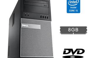 Системный блок Dell OptiPlex 7020 Tower / Intel Core i5-4590 (4 ядра по 3.3 - 3.7 GHz) / 8 GB DDR3 / no HDD / Intel H...
