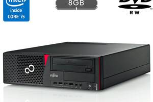 Системный блок Fujitsu Esprimo E720 E90+ SFF / Intel Core i5-4570 (4 ядра по 3.2 - 3.6 GHz) / 8 GB DDR3 / no HDD / In...