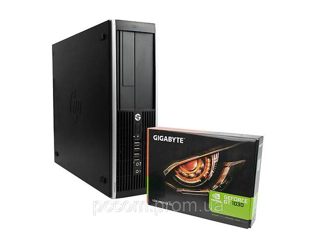 Системный блок HP Compaq 6300 4х ядерный CORE i5-3470-3.20GHz 8GB RAM 320GB HDD + GeForce GT1030 2GB(Новая)