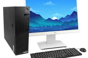 Системный блок ThinkCentre M83 SFF 4х ядерный Core i5 4430S 8GB RAM 500GB HDD + 24' Монитор