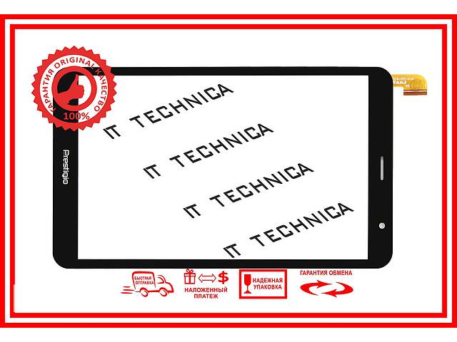 Тачскрін Prestigio Wize PMT4138 4G Чорний