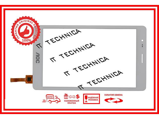 Тачскрін TELEFUNKEN TF-MID804G БІЛИЙ