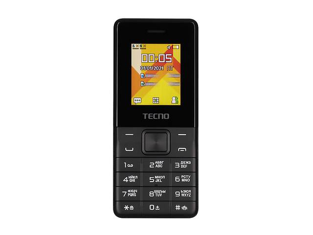 TECNO Мобільний телефон T301 2SIM Phantom Black