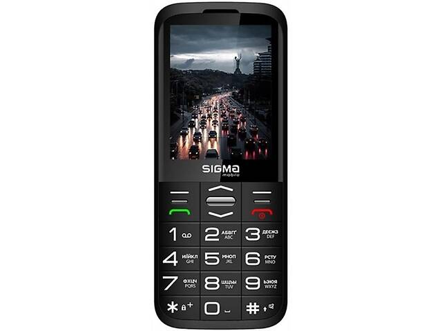 Телефон Sigma mobile Comfort 50 Grace Dual Sim Black (Код товара:25658)