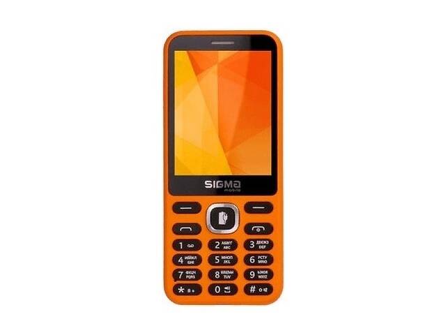 Телефон Sigma mobile X-Style 31 Power Orange (Код товара:13973)