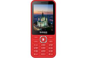 Телефон Sigma X-Style 31 Power Type-C Red (Код товару:26340)