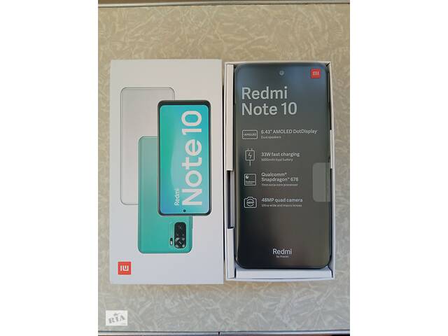 Смартфон Xiaomi Redmi Note 10