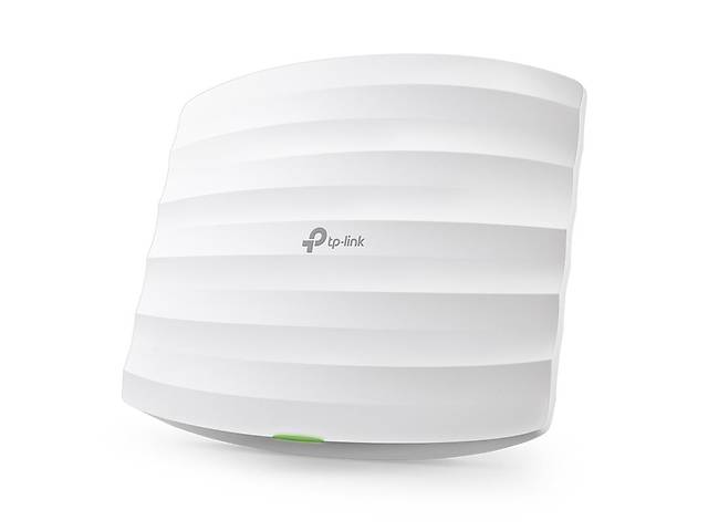 Точка доступа TP-Link EAP110 (1х100Мбит, 300Mbps, 100мВт, 2,4Ghz, 20дБм, потолочная, passive PoE, EAP Controller, 2х4...