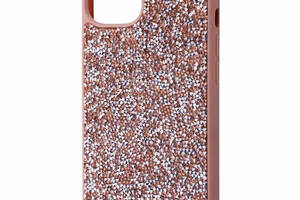 TPU чехол Epik Bling World Rock Diamond Apple iPhone 12 Pro / 12 6.1' Розовый