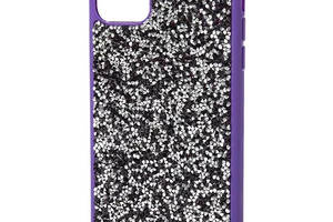 TPU чехол Epik Bling World Rock Diamond Apple iPhone 14 Plus 6.7' Фиолетовый